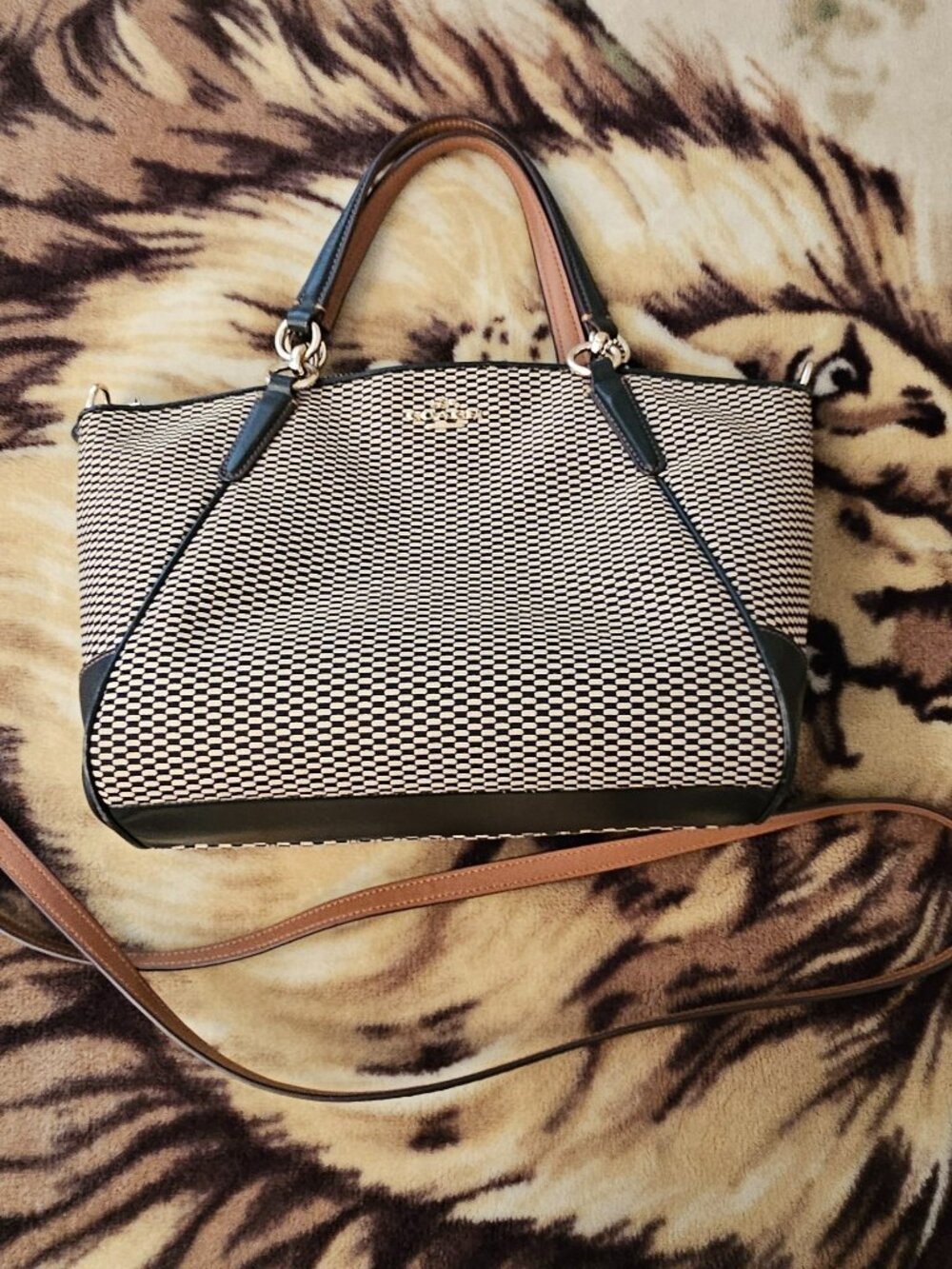 Coach Legacy Purse Small Crossbody Bag Kelsey Satchel F57244 (Retail $350)